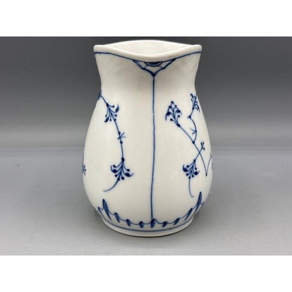 Vtg Bing Grondahl Blue Creamer Pitcher Porcelain Denmark No 189 - Picture 4 of 7